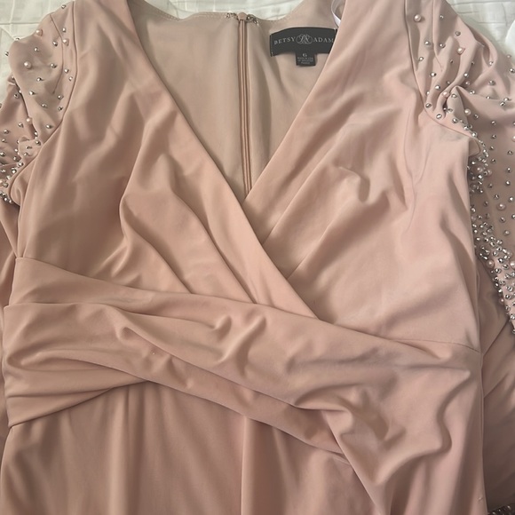 Blush Betsy & Adam cape sparkle dress 6 - Picture 9 of 11